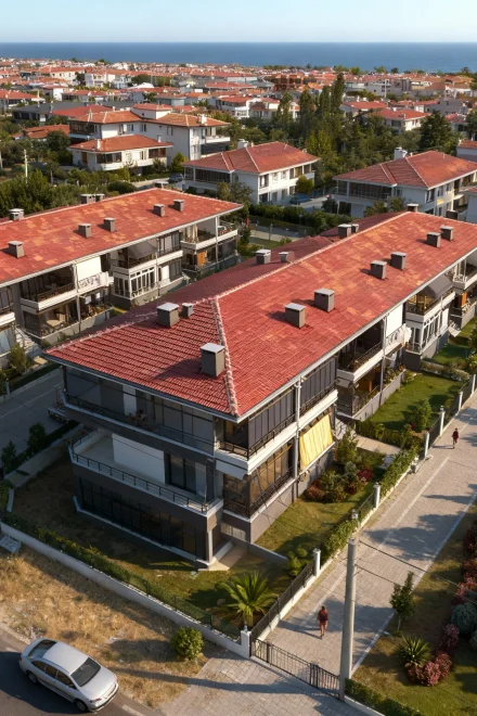 Cumhuriyet Mahallesi Konutları